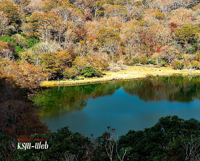 八丁池の紅葉