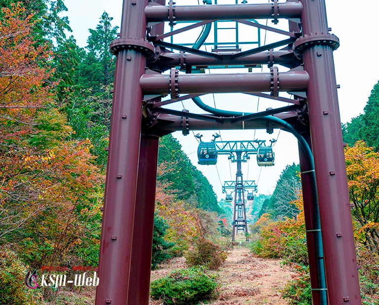 箱根湖尻の紅葉