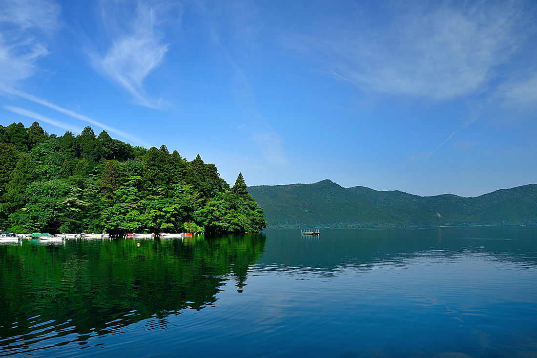 箱根芦ノ湖からの風景